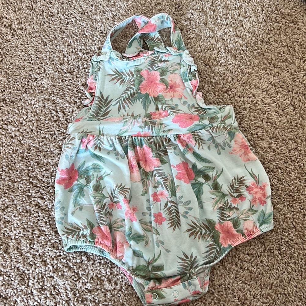 Angel Dear Bamboo Bubble Romper